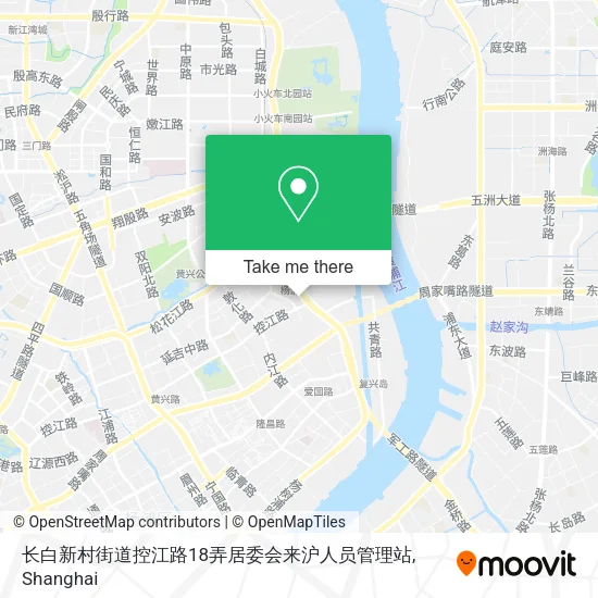 长白新村街道控江路18弄居委会来沪人员管理站 map