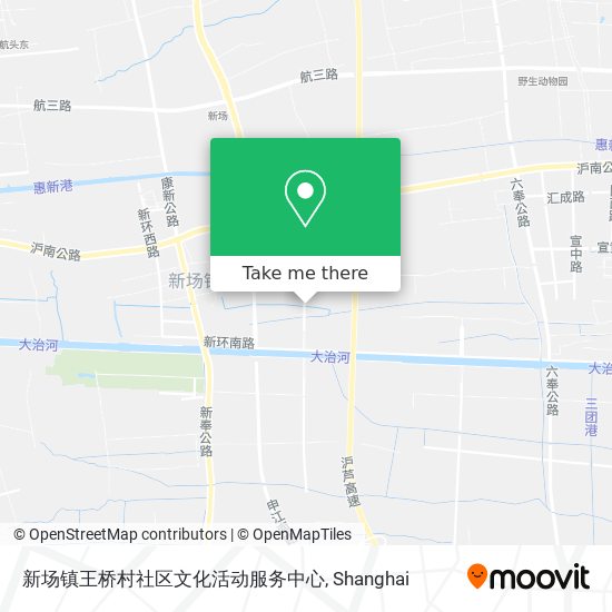 新场镇王桥村社区文化活动服务中心 map