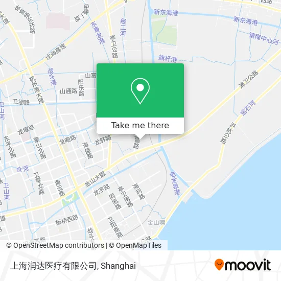 上海润达医疗有限公司 map
