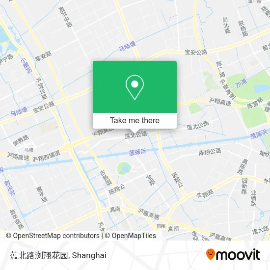 蕰北路浏翔花园 map