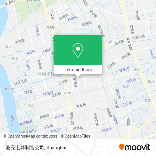 波亮电器制造公司 map