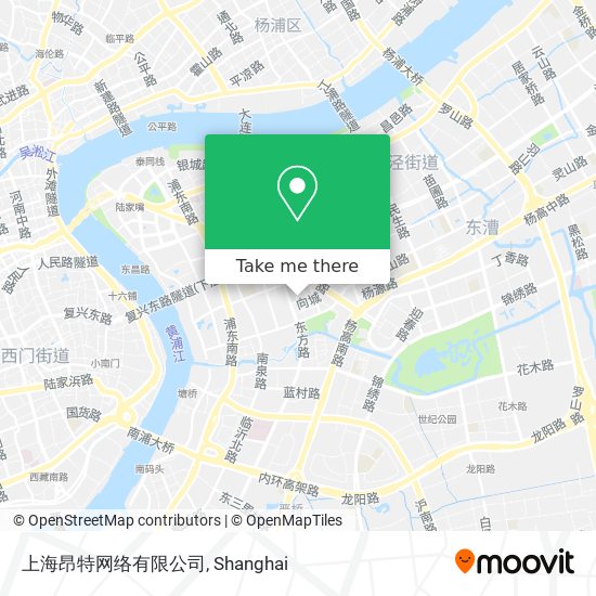 上海昂特网络有限公司 map