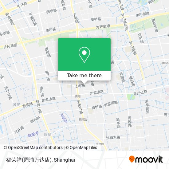 福荣祥(周浦万达店) map