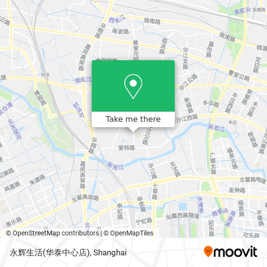 永辉生活(华泰中心店) map