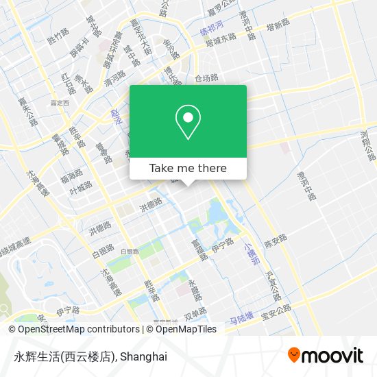 永辉生活(西云楼店) map