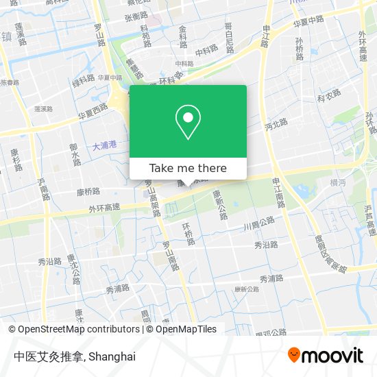 中医艾灸推拿 map