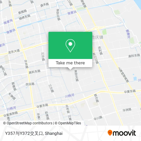 Y357与Y372交叉口 map