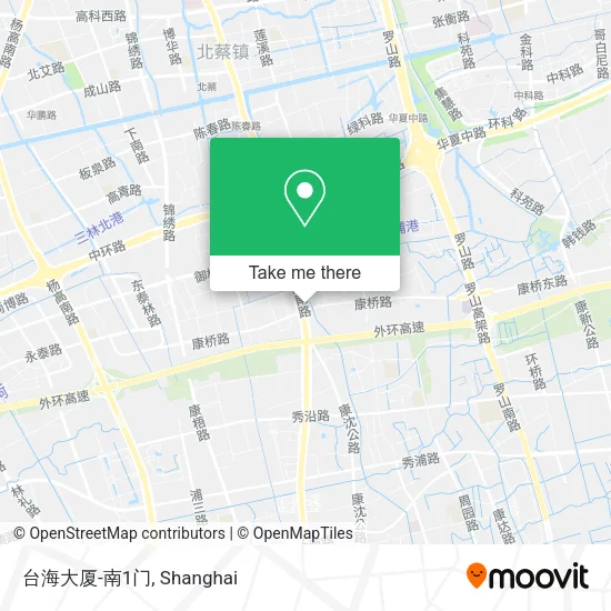台海大厦-南1门 map