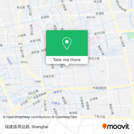 瑞建路周达路 map