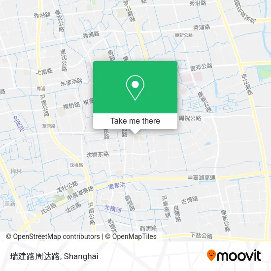 瑞建路周达路 map