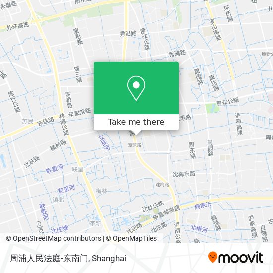 周浦人民法庭-东南门 map