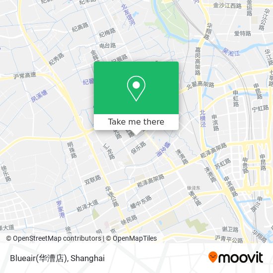 Blueair(华漕店) map