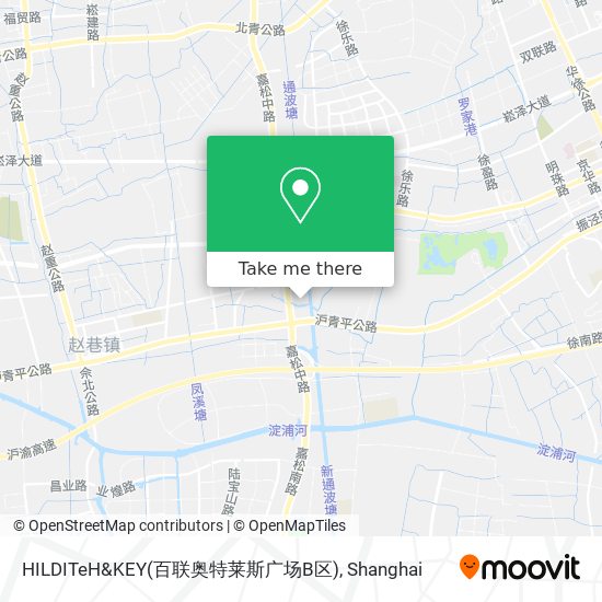 HILDITeH&KEY(百联奥特莱斯广场B区) map