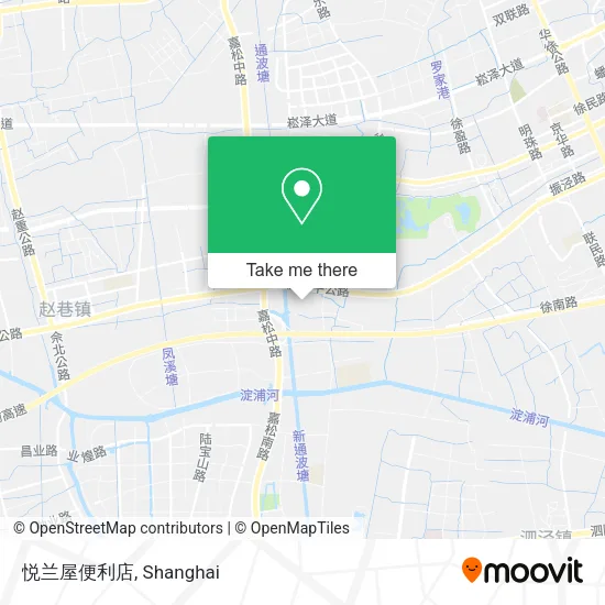 悦兰屋便利店 map