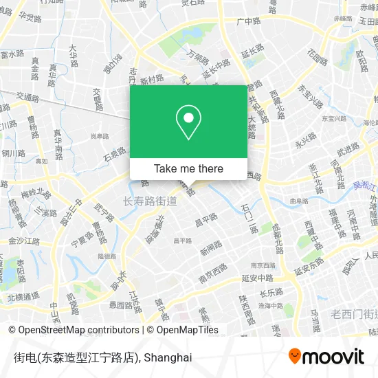 街电(东森造型江宁路店) map