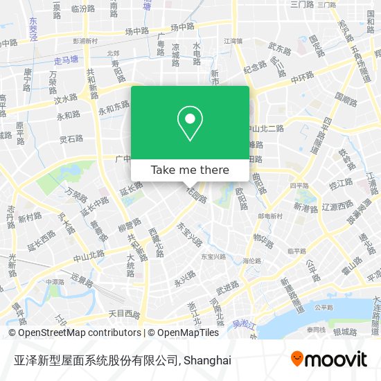 亚泽新型屋面系统股份有限公司 map