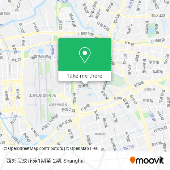 西郊宝成花苑1期至-2期 map