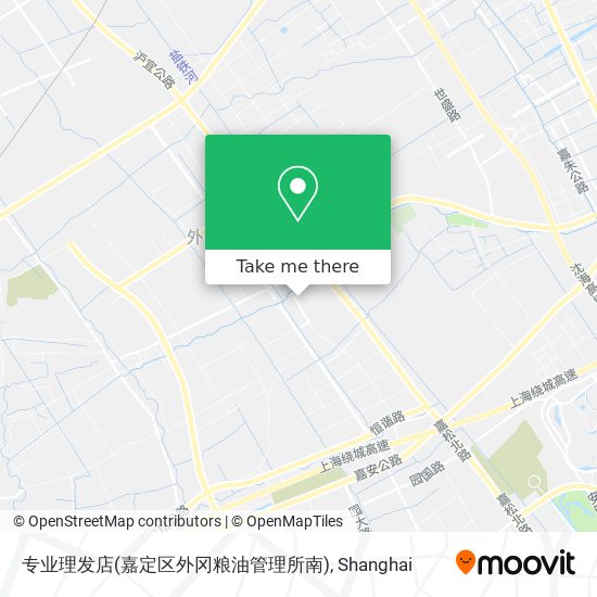 专业理发店(嘉定区外冈粮油管理所南) map