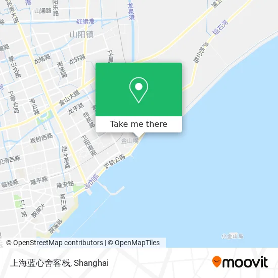 上海蓝心舍客栈 map