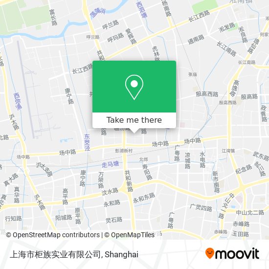 上海市柜族实业有限公司 map