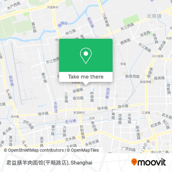 君益膳羊肉面馆(平顺路店) map