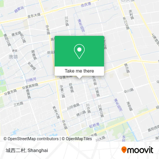 城西二村 map