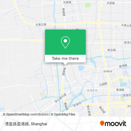 漕盈路盈港路 map