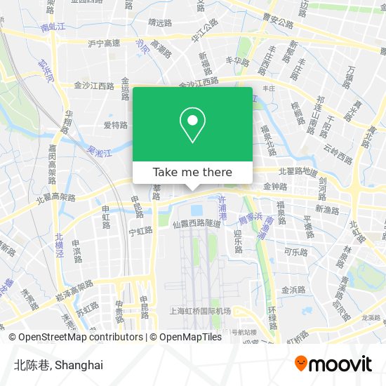 北陈巷 map