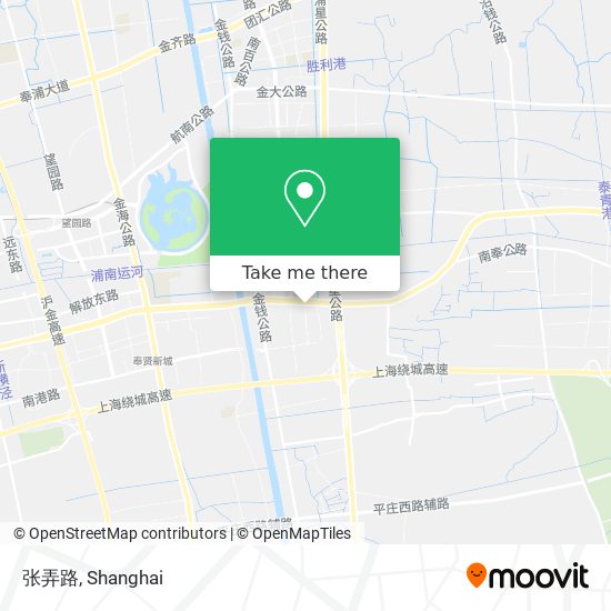 张弄路 map