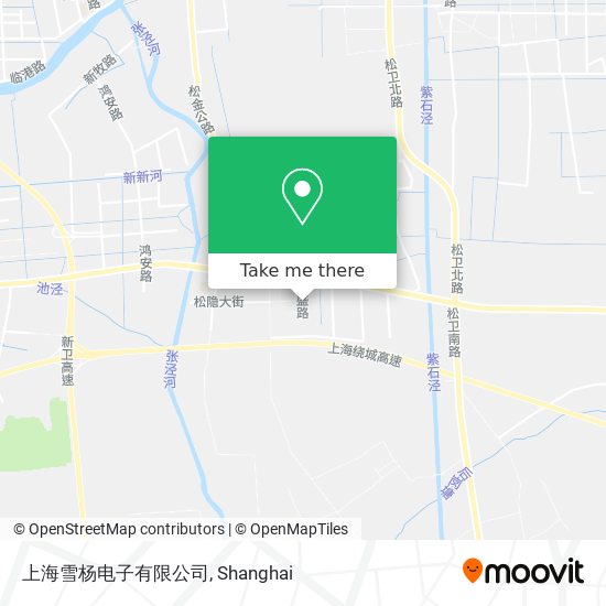 上海雪杨电子有限公司 map