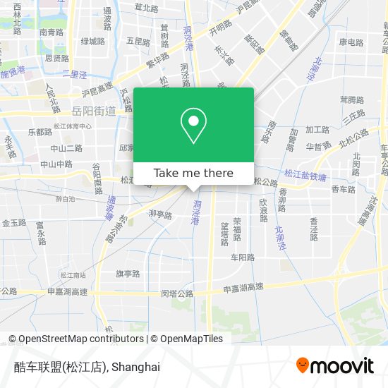 酷车联盟(松江店) map