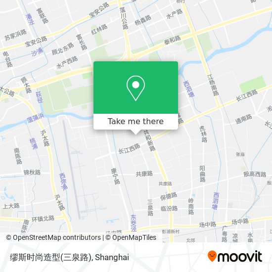 缪斯时尚造型(三泉路) map