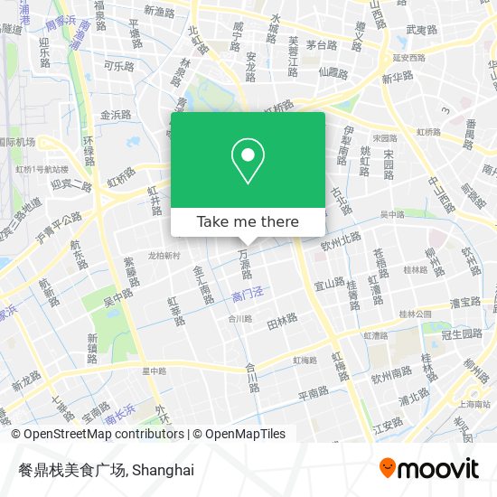 餐鼎栈美食广场 map