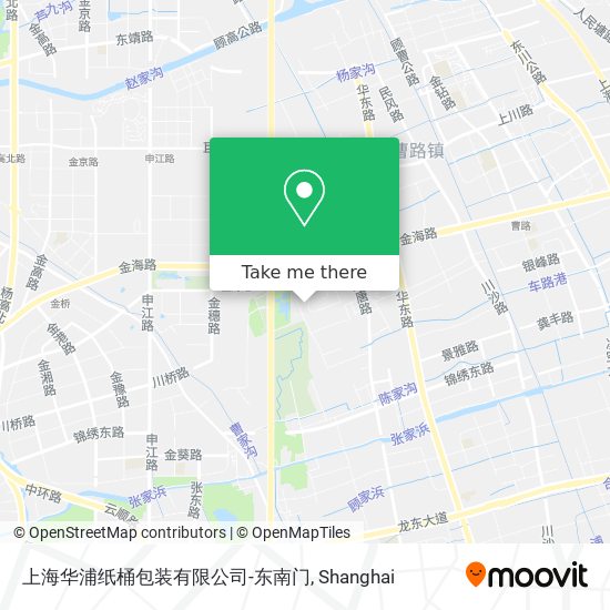 上海华浦纸桶包装有限公司-东南门 map