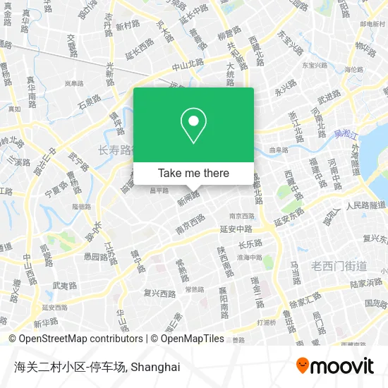 海关二村小区-停车场 map