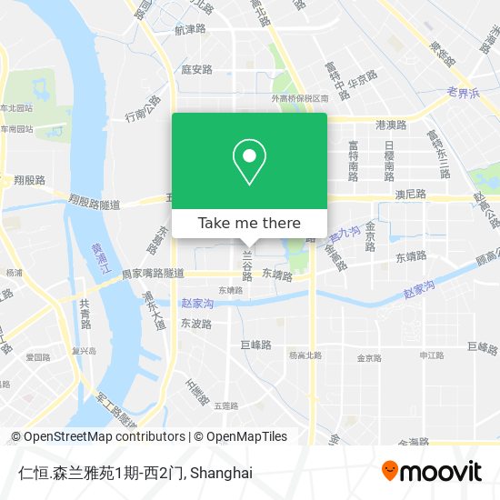 仁恒.森兰雅苑1期-西2门 map