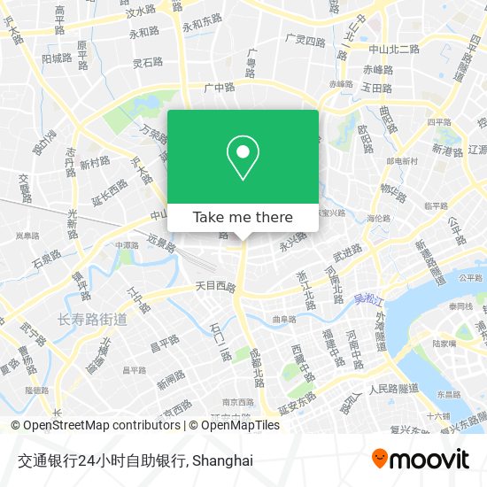 交通银行24小时自助银行 map