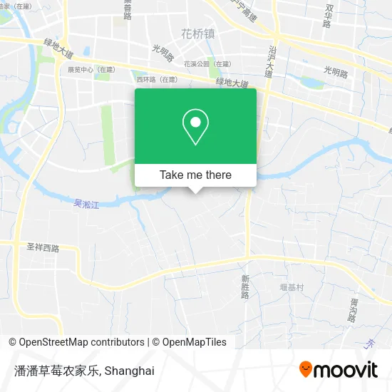 潘潘草莓农家乐 map