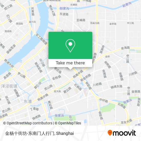 金杨十街坊-东南门人行门 map