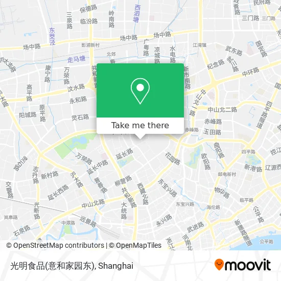 光明食品(意和家园东) map