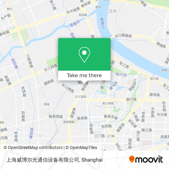 上海威博尔光通信设备有限公司 map