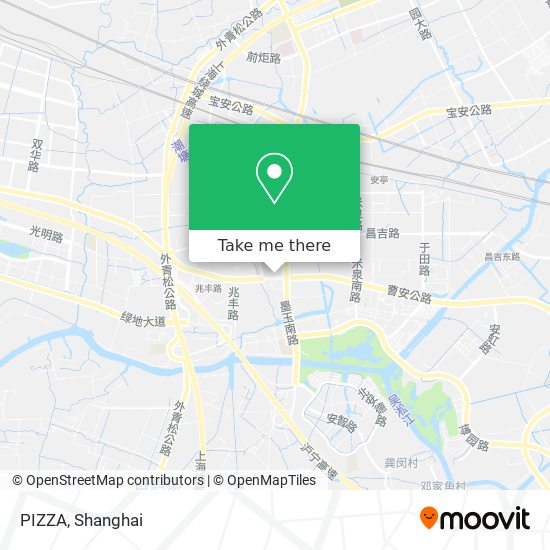 PIZZA map