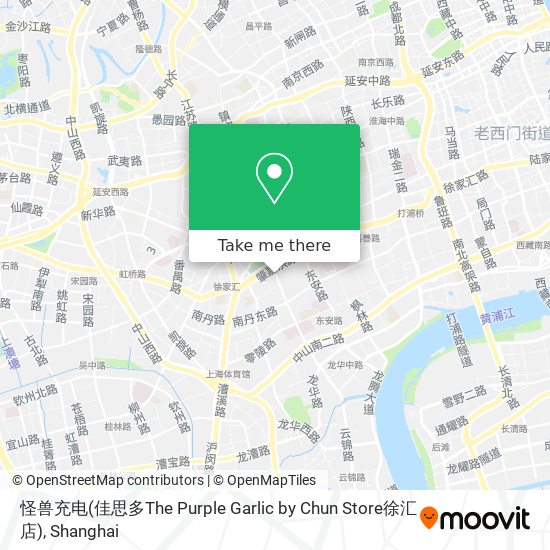 怪兽充电(佳思多The Purple Garlic by Chun Store徐汇店) map