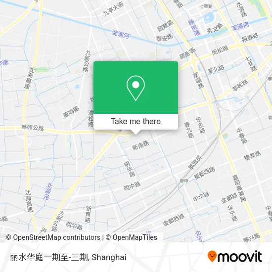 丽水华庭一期至-三期 map