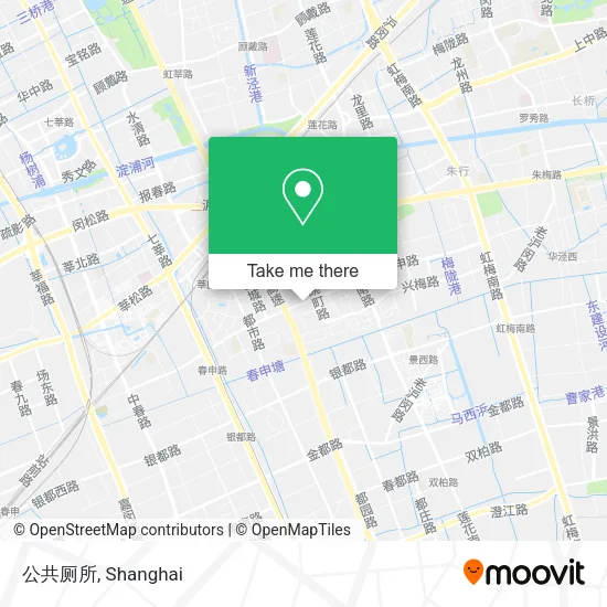 公共厕所 map