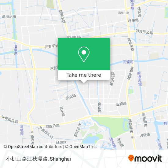 小机山路江秋潭路 map