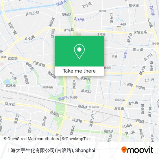 上海大宇生化有限公司(古浪路) map