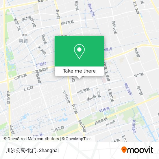 川沙公寓-北门 map