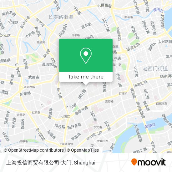 上海投信商贸有限公司-大门 map