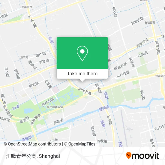 汇暻青年公寓 map
